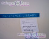 Reference Library Placard