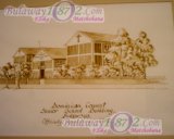 Drawing of School Building , Dominican Convent , byo 1960