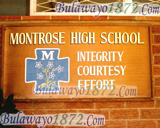 Montrose High School  Logo, Bulawayo