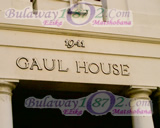 Gaul House Placard